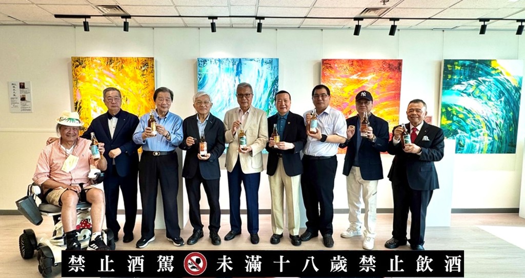 抽象藝術家謝義錩攜手清威酒藏 推出限量典藏藝術威士忌