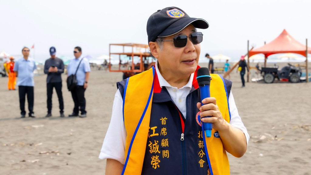 台旭環境科技中心董事長江誠榮,持續推動企業參與環境永續與公益行動。圖/業者提供