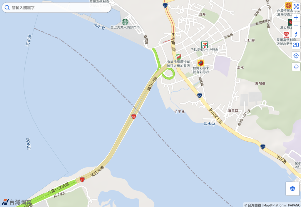 比Google Maps還快! 淡江大橋通車 本土圖資台灣圖霸立即完成更新