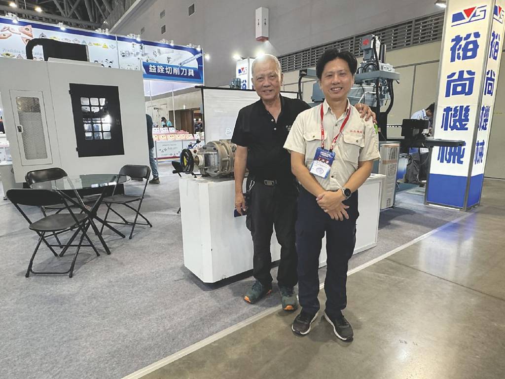 裕尚機械首鑽高速加工機 吸睛