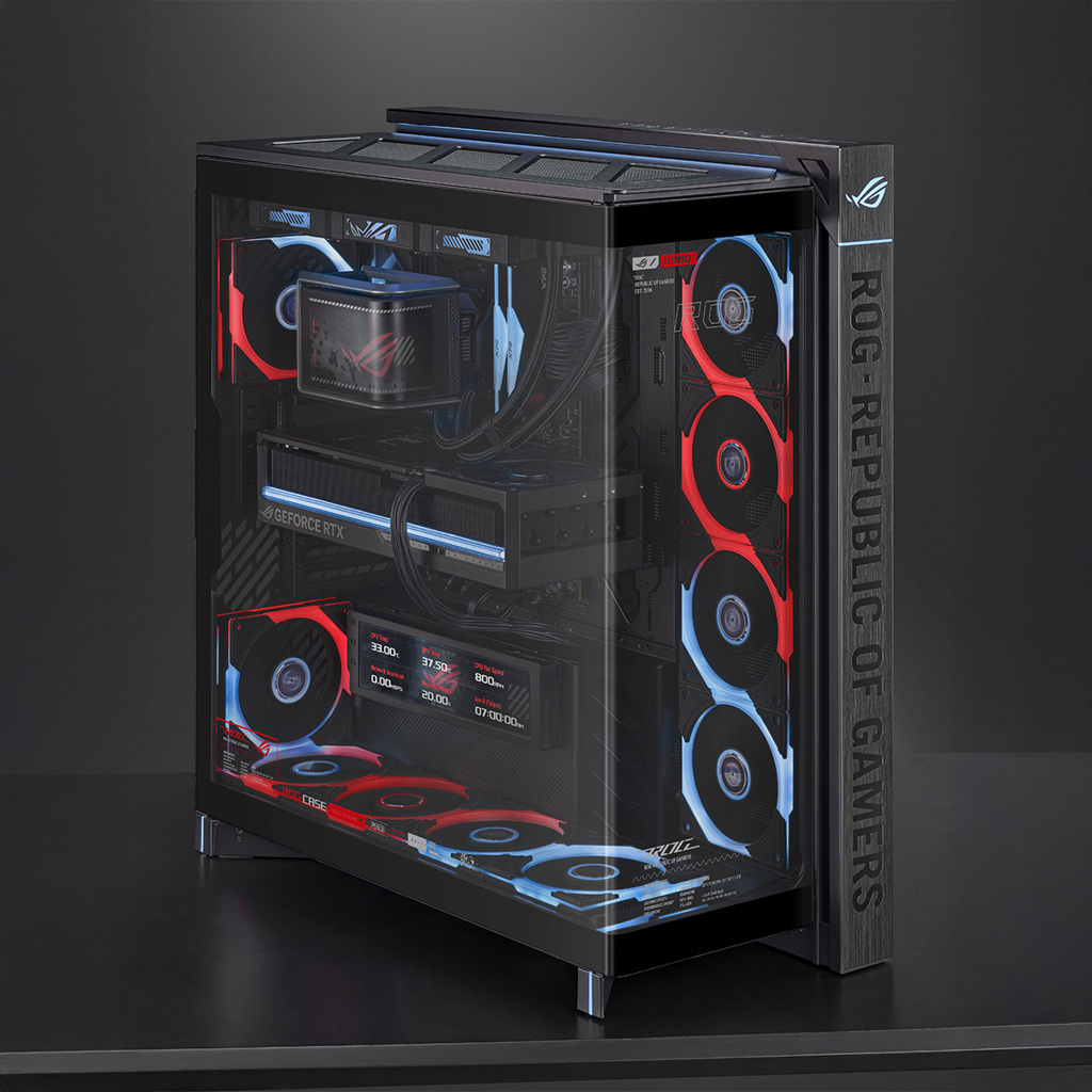 定義次世代裝機典範:ROG Cronox旗艦全景電競機殼傲視登場