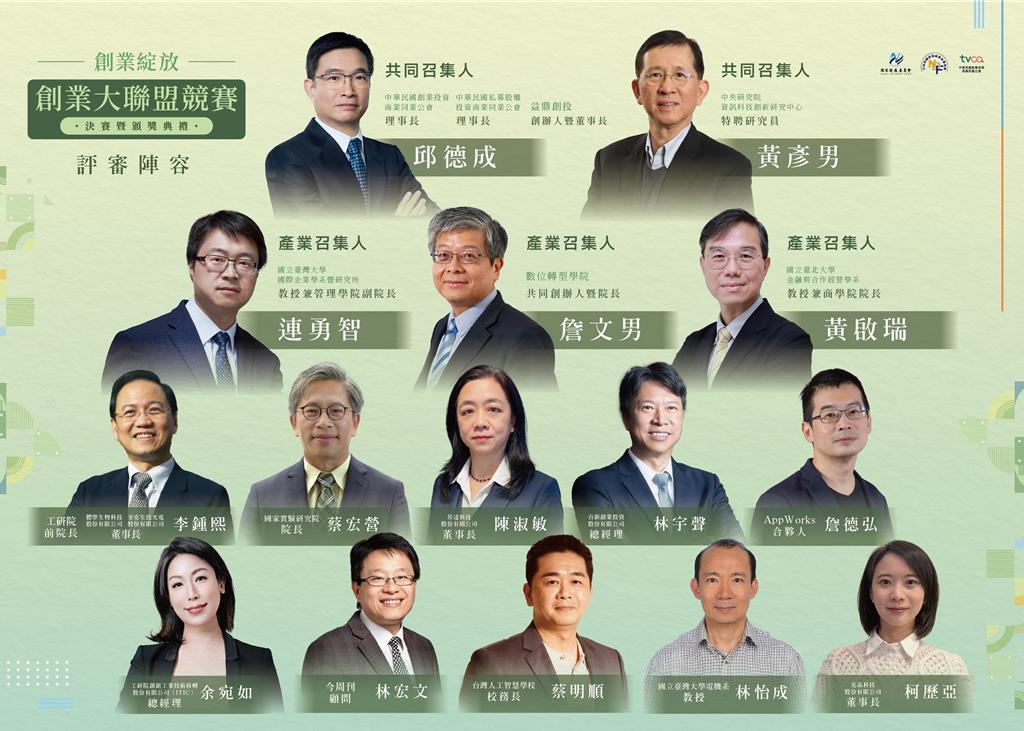 台灣最大旗艦級創業競賽30強對決 卓揆親頒千萬首獎