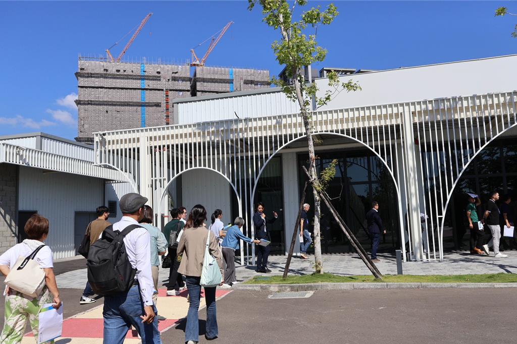 台中高鐵首座大型複合式商城「富旺F PLAZA」拚年底開幕