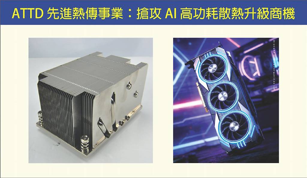 驊陞ATTD事業 搶AI高功耗散熱商機