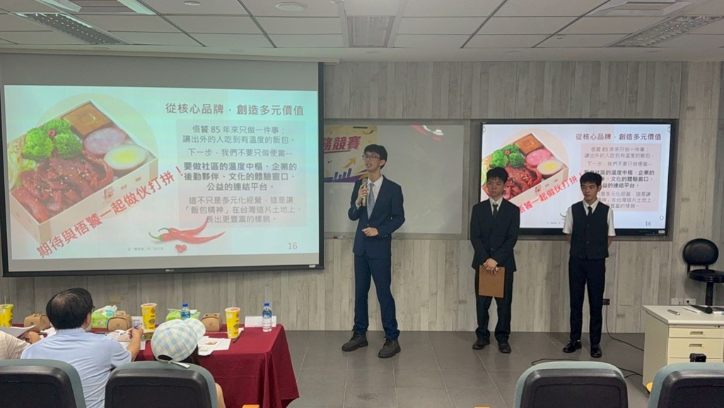 從悟饕飯包看見創業光芒 醒吾企管大一生全國奪冠