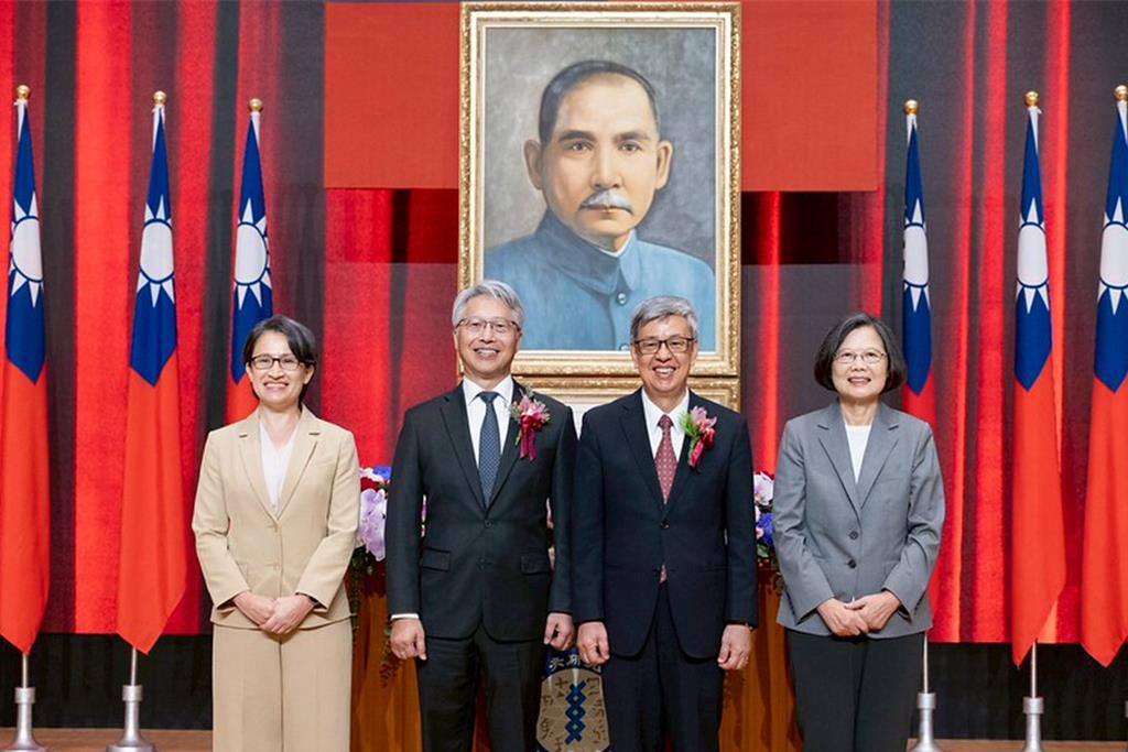 中研院長交接小英出席別具意義 蕭美琴期許大仁哥選接AI與全球挑戰