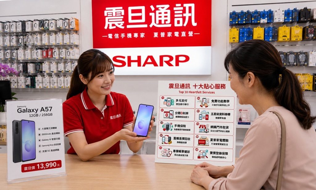 震旦通訊限時優惠 Samsung Galaxy A57狂降5,500元