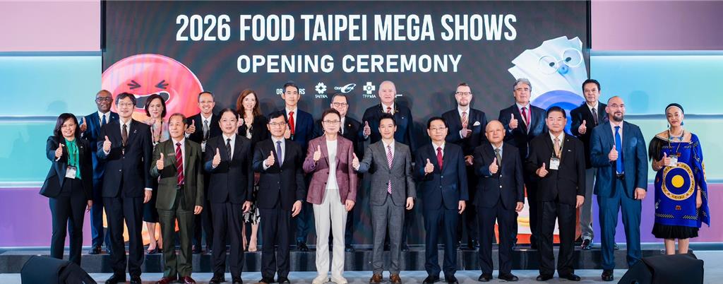 台北國際食品系列展登場 規模創疫後新高