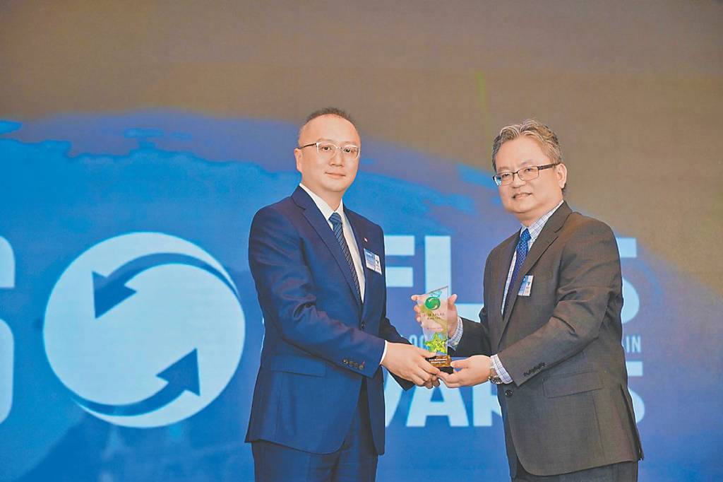 陽明海運 獲AFLAS最佳永續航商獎