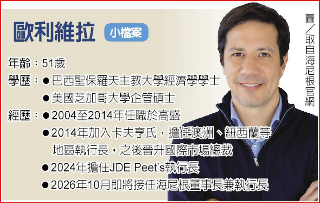歐利維拉引領改革 拚重返成長軌道