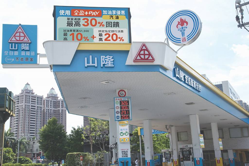 山隆攜全盈+PAY 加油享優惠