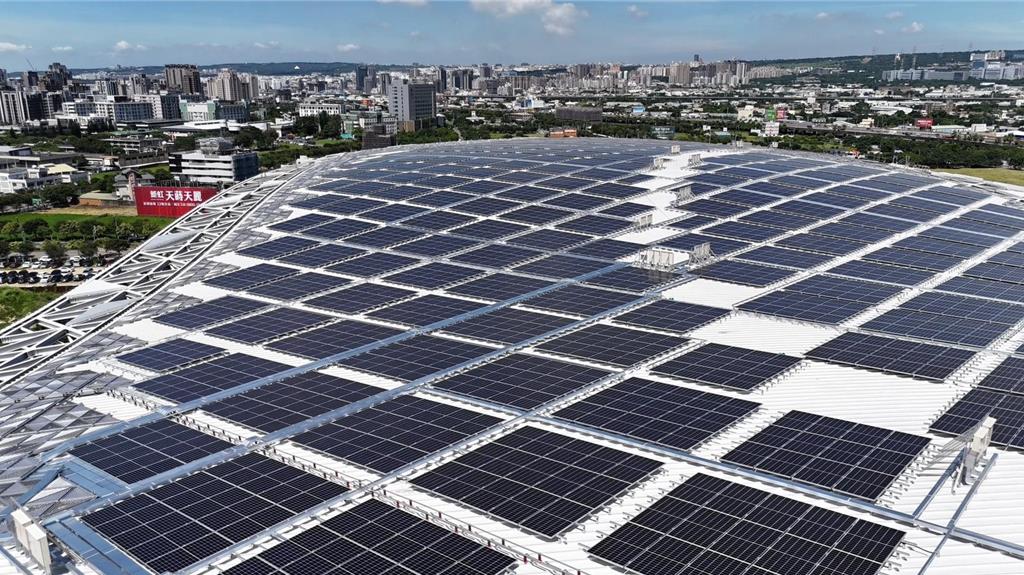 中市太陽光電裝置容量逼近1GW 再生能源成長率躍居六都第三