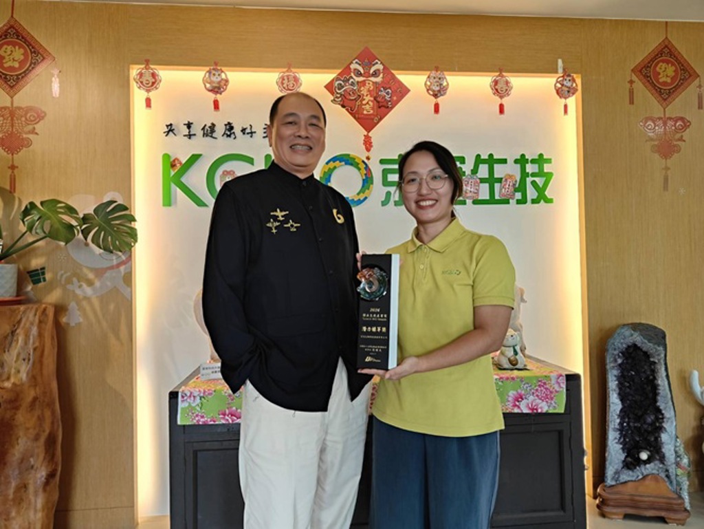 京冠生技榮獲Taiwan BIO Awards潛力標竿獎
