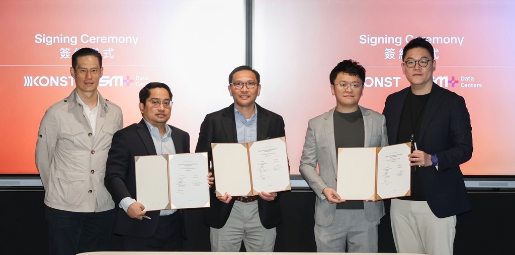 KONST 攜手 SM+ Data Centers 與 LG Sinar Mas 簽署 SMX01 資料中心合作協議
