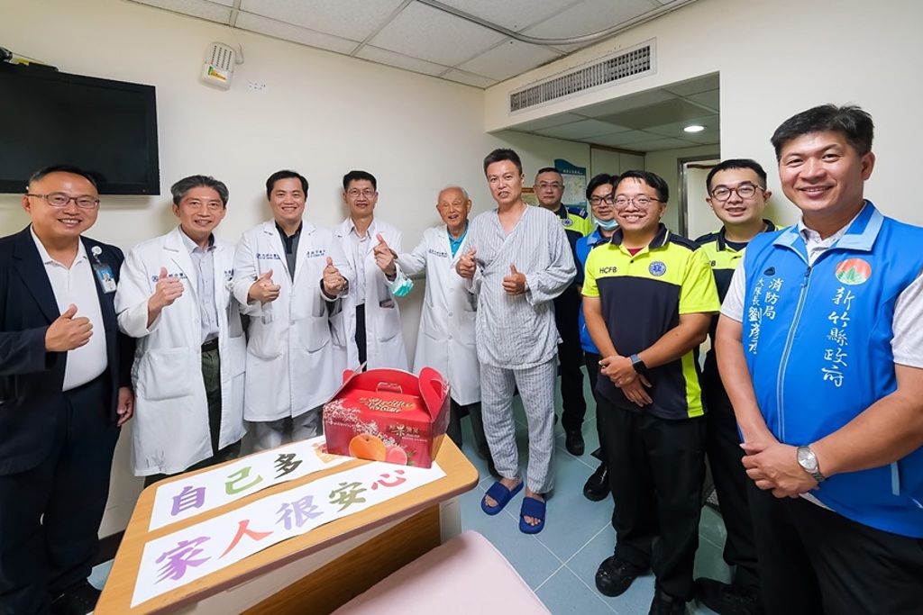 新北男遊新竹突心跳停止 生命之鏈接力搶命成功