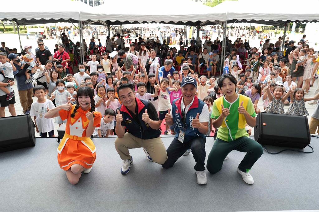 最好玩的父親節!「爸氣集合」出發工程冒險島 邀13個社福單位孩童一同暢玩