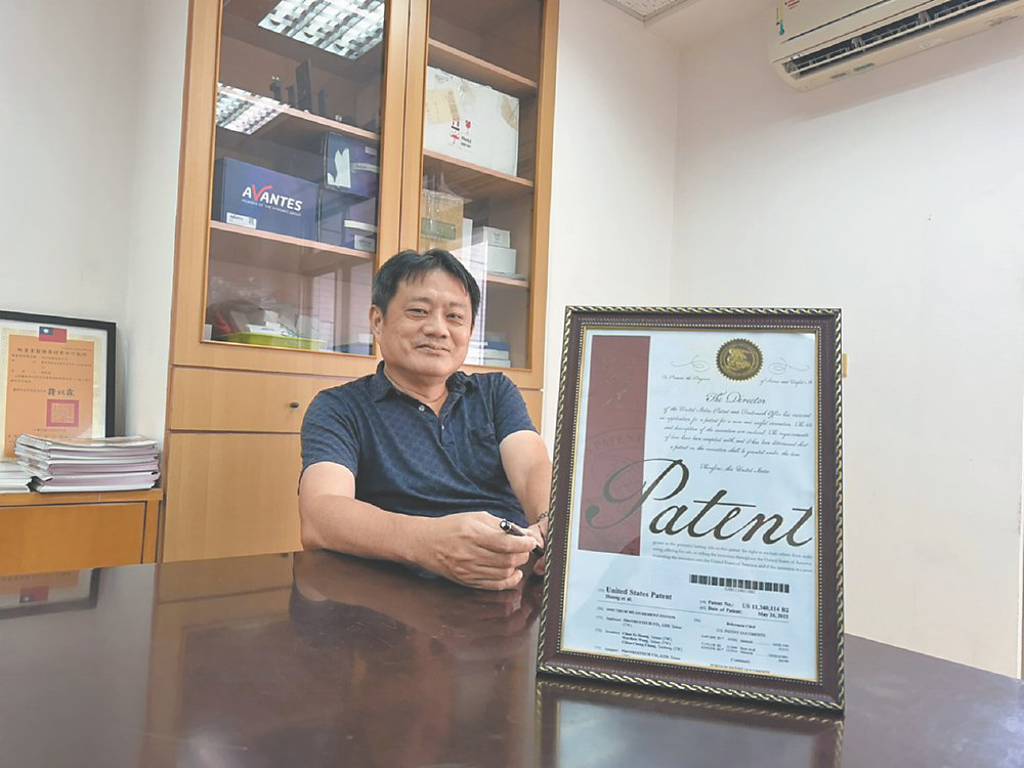 佐信科技雙雷射技術 獲台美專利