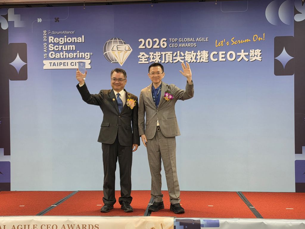 當代法律總編廖義銘獲全球頂尖敏捷 CEO 大獎