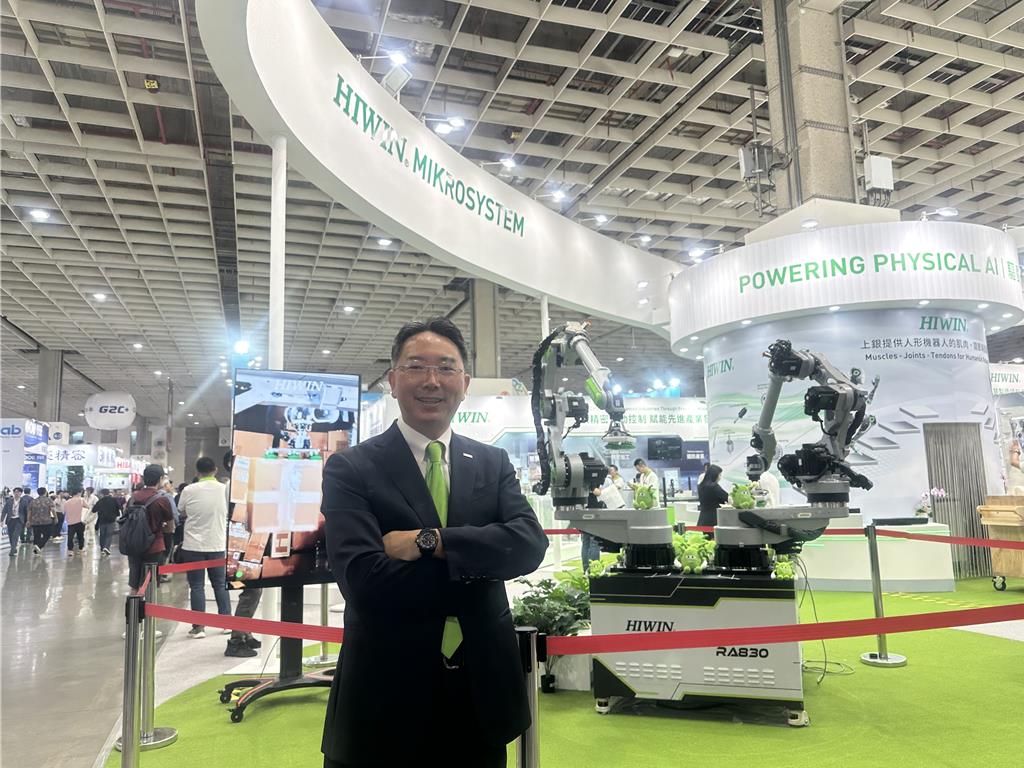 AI半導體需求熱!上銀卓文恒:滾珠螺桿訂單能見度超過半年