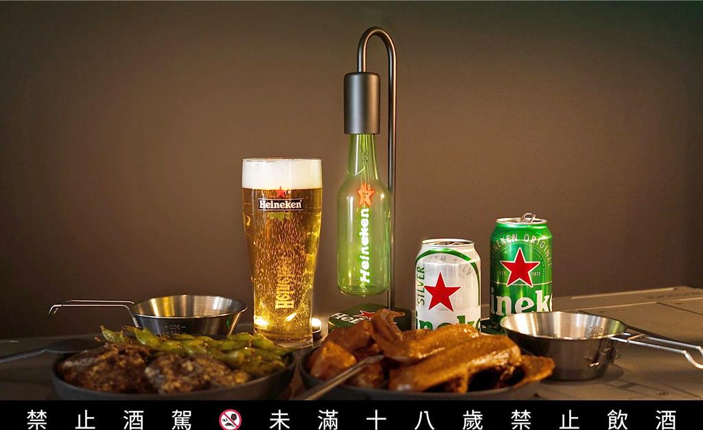 隨身攜帶微醺小酒館!海尼根經典酒瓶燈加價購9/2起全台小七登場