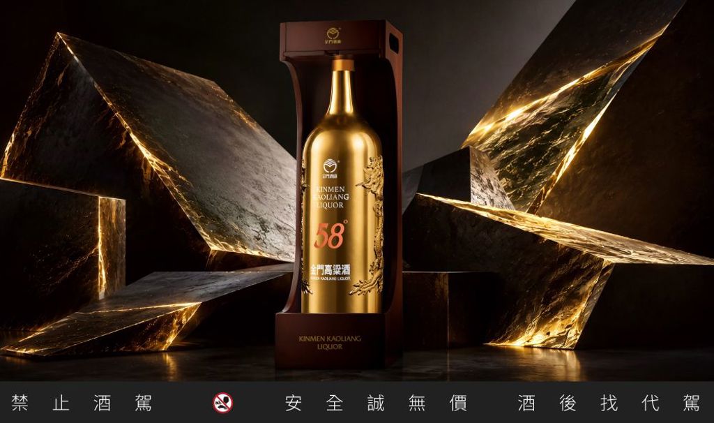 大器才能藏金!史上最大5.1公升鍍金酒「傳家聚金龍」 雙龍盤踞展氣勢