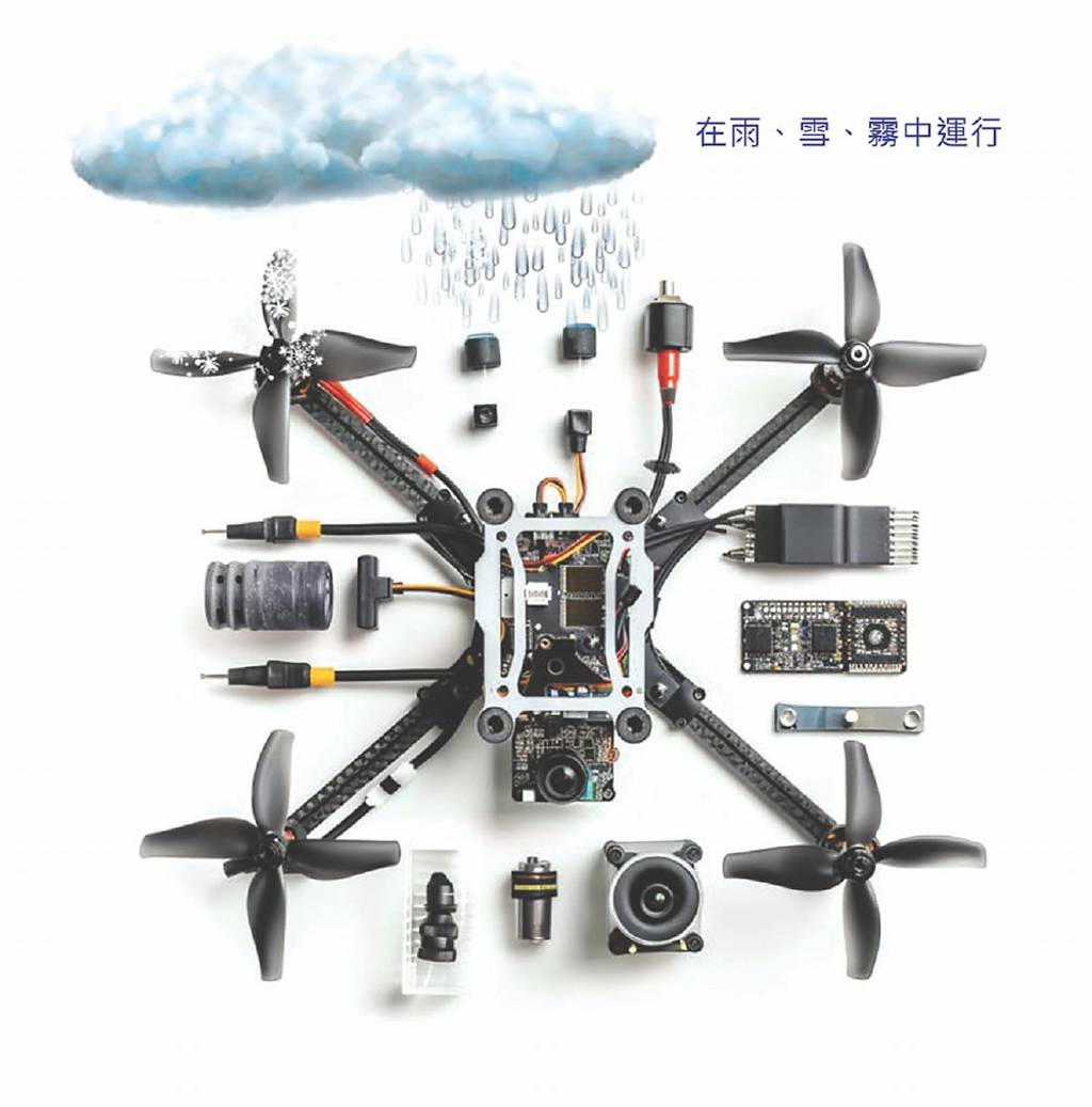 杰鼎先進奈米塗層 升級無人機防護