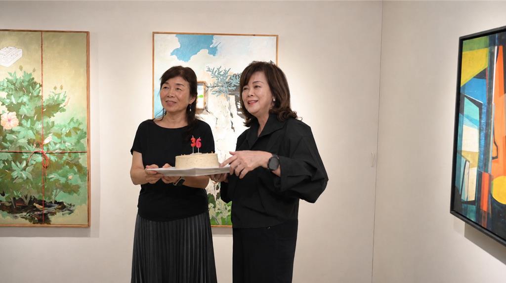 臻品藝術中心36週年特展《漫遊 色彩絮語》 以色彩作為觀看世界的方法