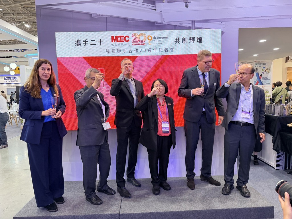 帆宣與Mennens合作邁入20年 深化半導體無塵室吊裝解決方案