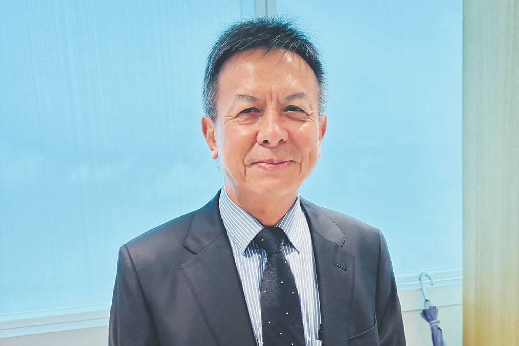 漢測董事長林冬青 迎AI 「運氣好 在台灣」