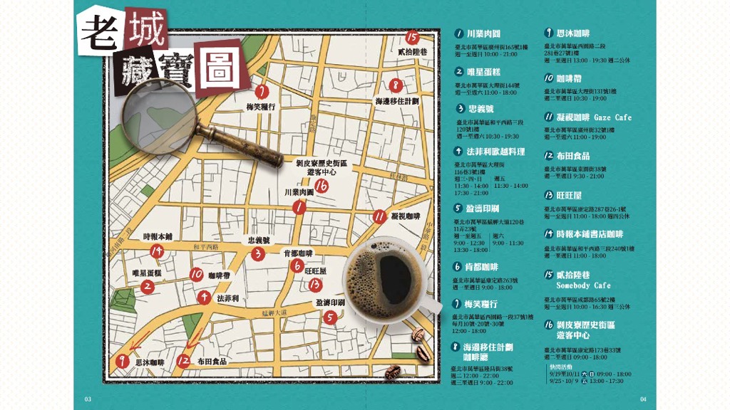 萬華變身大型解謎現場!2026萬華老城咖啡香 邀你尋寶品咖啡