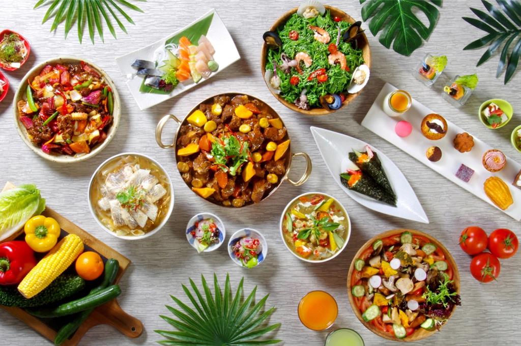 10月連假台北花園飯店嗑Buffet 五人同行現折1,010元