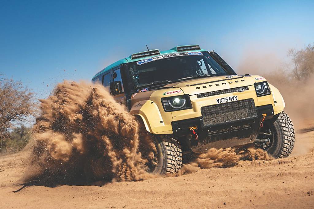 Defender Rally首進軍非洲賽場