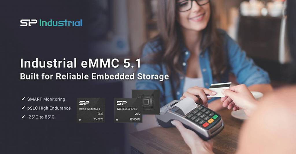 廣穎工控 推eMMC 5.1系列產品